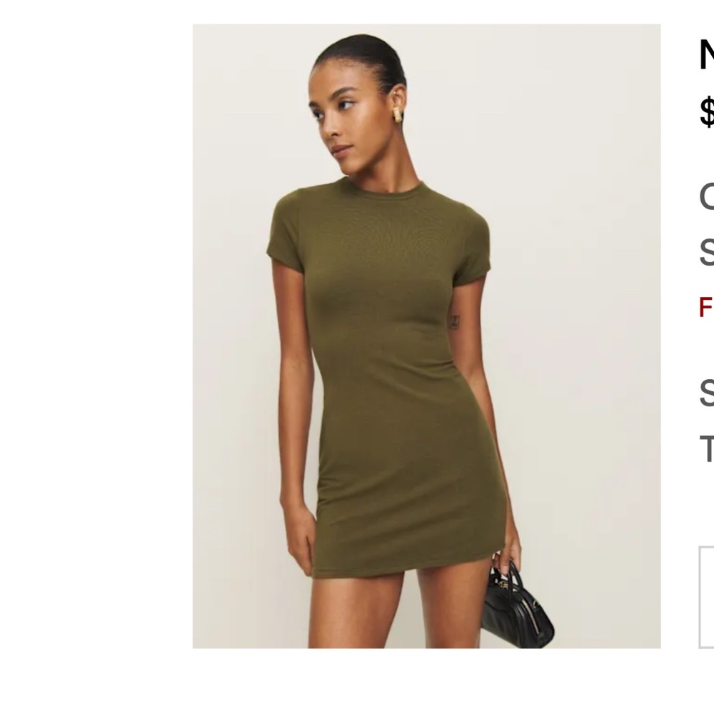 Reformation Nadia Knit Dress